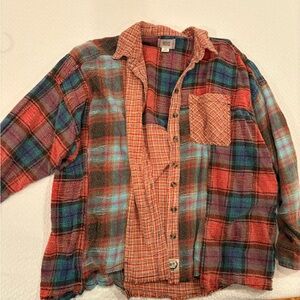 Urban Outfitters BDG patchwork flannel size S